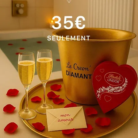 Apartmán Cocon De La Tour - Jacuzzi - Nuit Romantique Compiègne